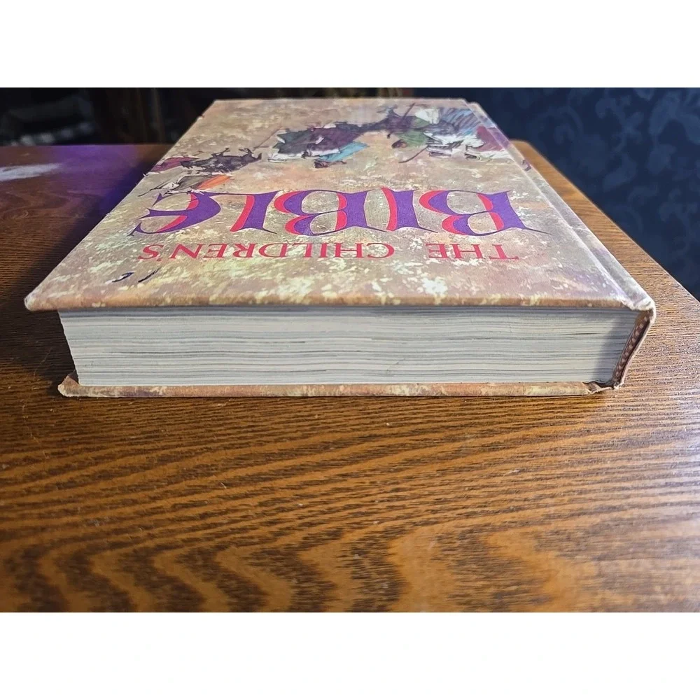 The Children's Bible Golden Press Illustrated‎ Stories Vtg 1965 Hardcover Used